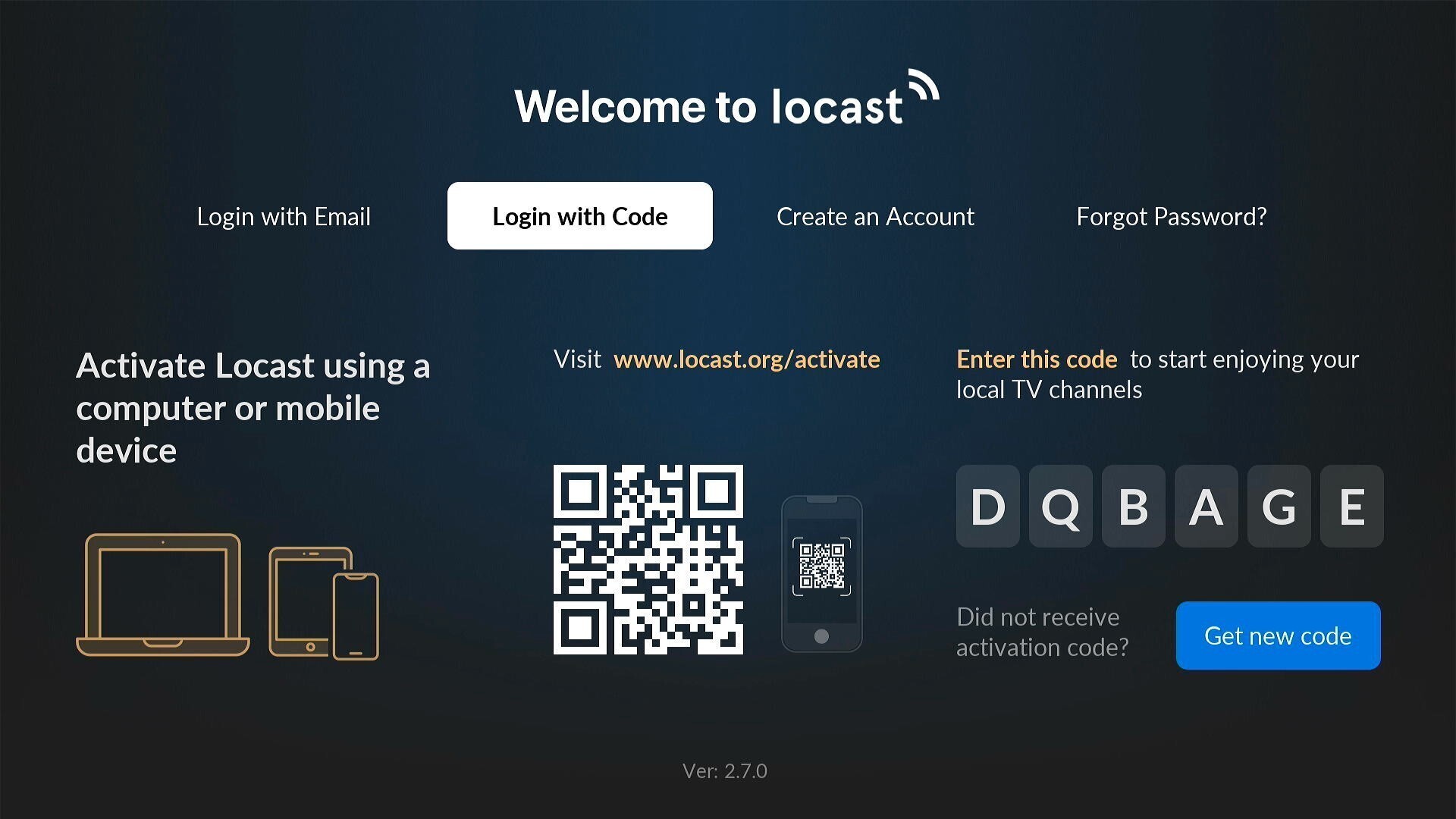 devices for activating Locast